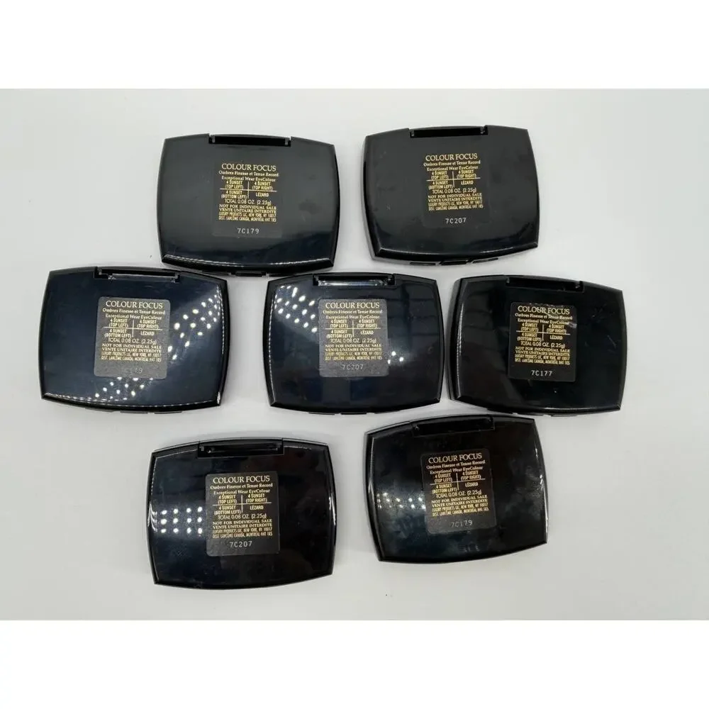 Lancome Color Design & Colour Focus Eye Shadow Set 7